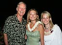Richard Chamberlain, Renee Loux and Helen Hunt