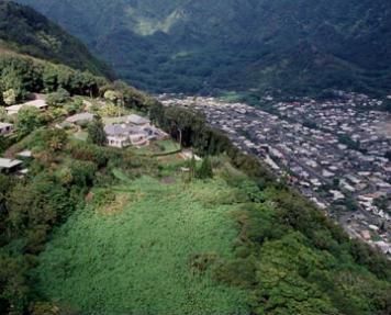 Ariel view of Richard's second home