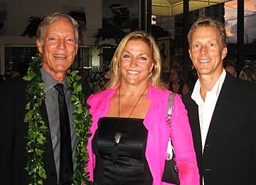 Richard Chamberlain, Princess Dialta Alliata di Montereale and Martin Rabbett