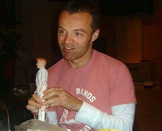 Graham Norton and the Dr Kildare doll