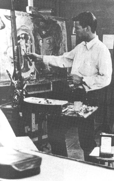 Richard Chamberlain Painting