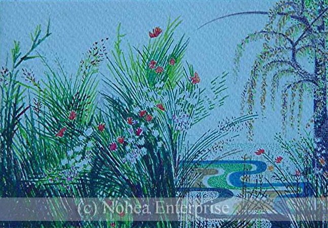 Wild Grasses, Tranquil Stream